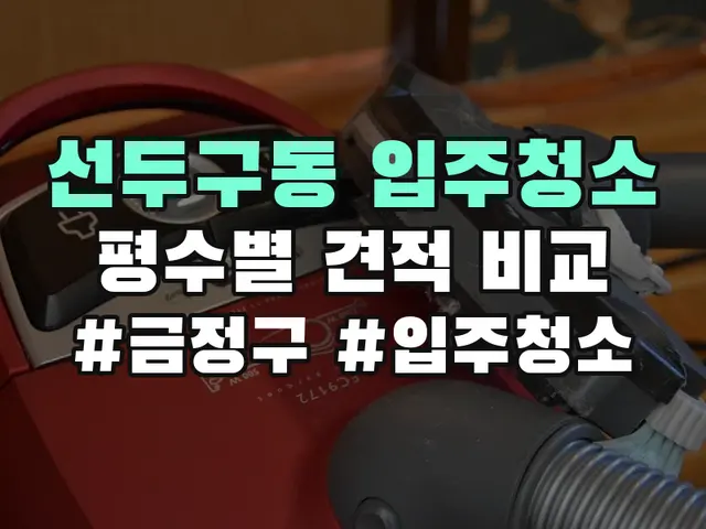 선두구동 입주청소