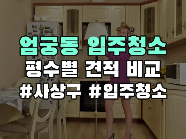 엄궁동 입주청소